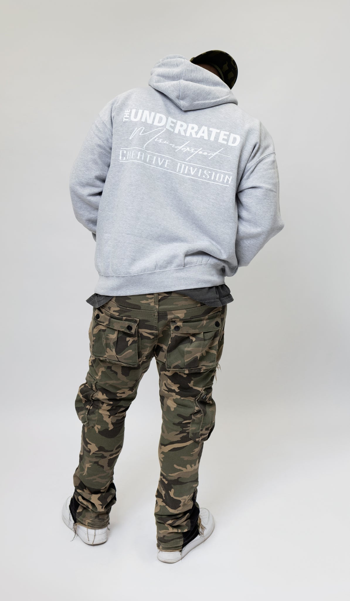 Underrated Creative Division Grey Unisex Hoodie